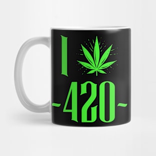 I weed 420 Mug